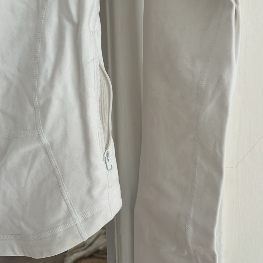 Lululemon white zip jacket - Picture 3 of 3